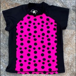 Op Girls Rash Guard Size 6-6x